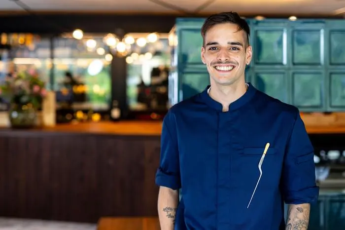 Von Null auf vier Hauben: David Senfter vom Lienzer „Ansitz12“.