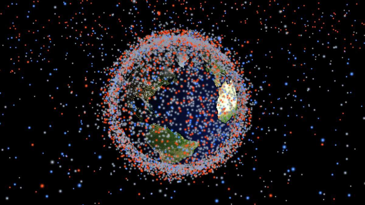 Neulich im Weltall: Ein Blick auf die Corona aus Müll rund um den Planeten Erde