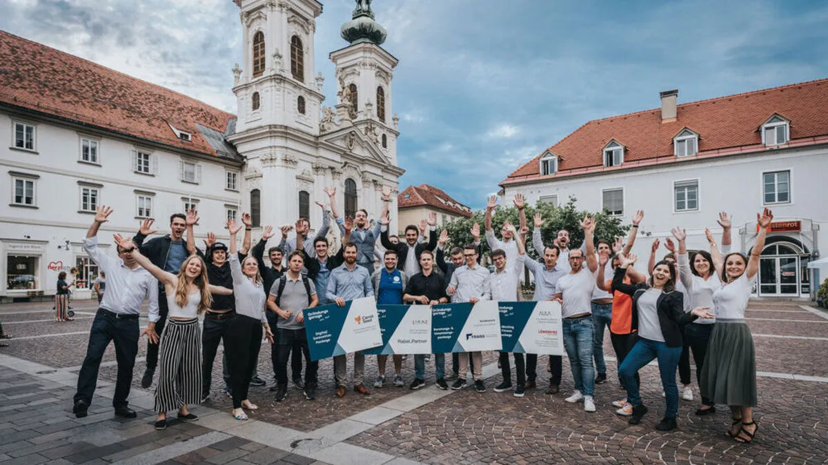 14. Auflage der Gründungsgarage auf einem Bild. Die Gründungsquote liegt bei 37 Prozent 