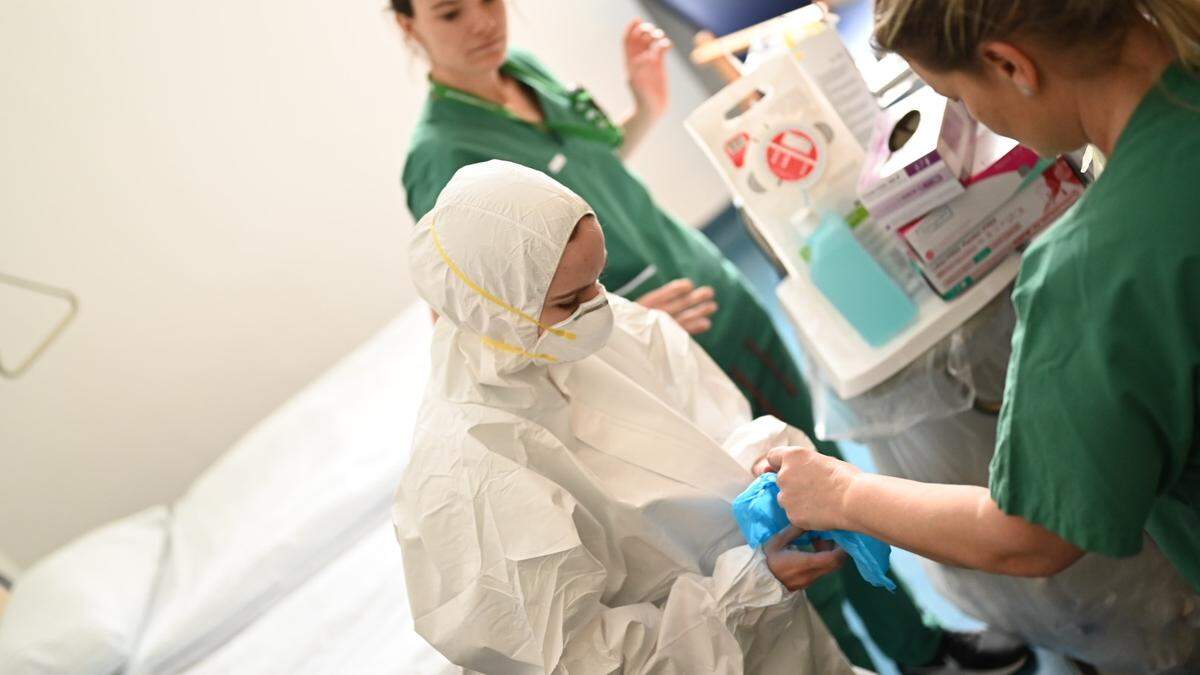 Erste Anlaufstelle für Covid-19-Patienten ist das LKH Leoben, erst danach kommt Bruck