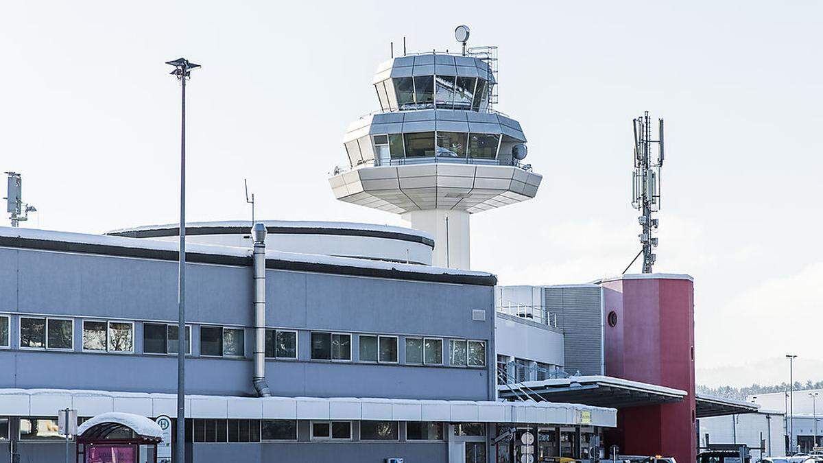 Ruhe nach dem ausgebliebenen Sturm am Flughafen Klagenfurt. Wird sie genutzt?