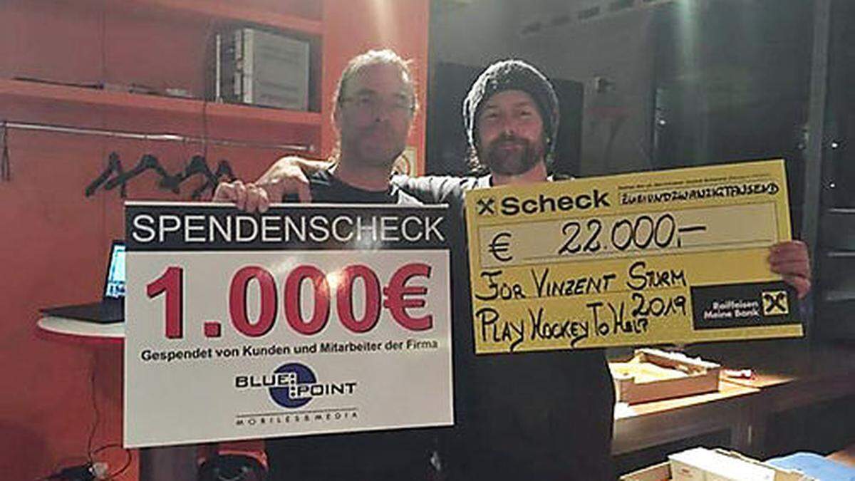 Insgesamt kamen 23.000 Euro zusammen