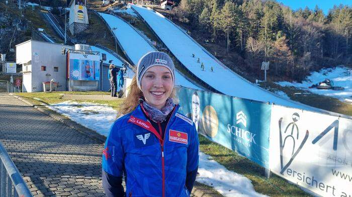 Meghann Wadsak ist die erste Wienerin im Skisprung-Weltcup