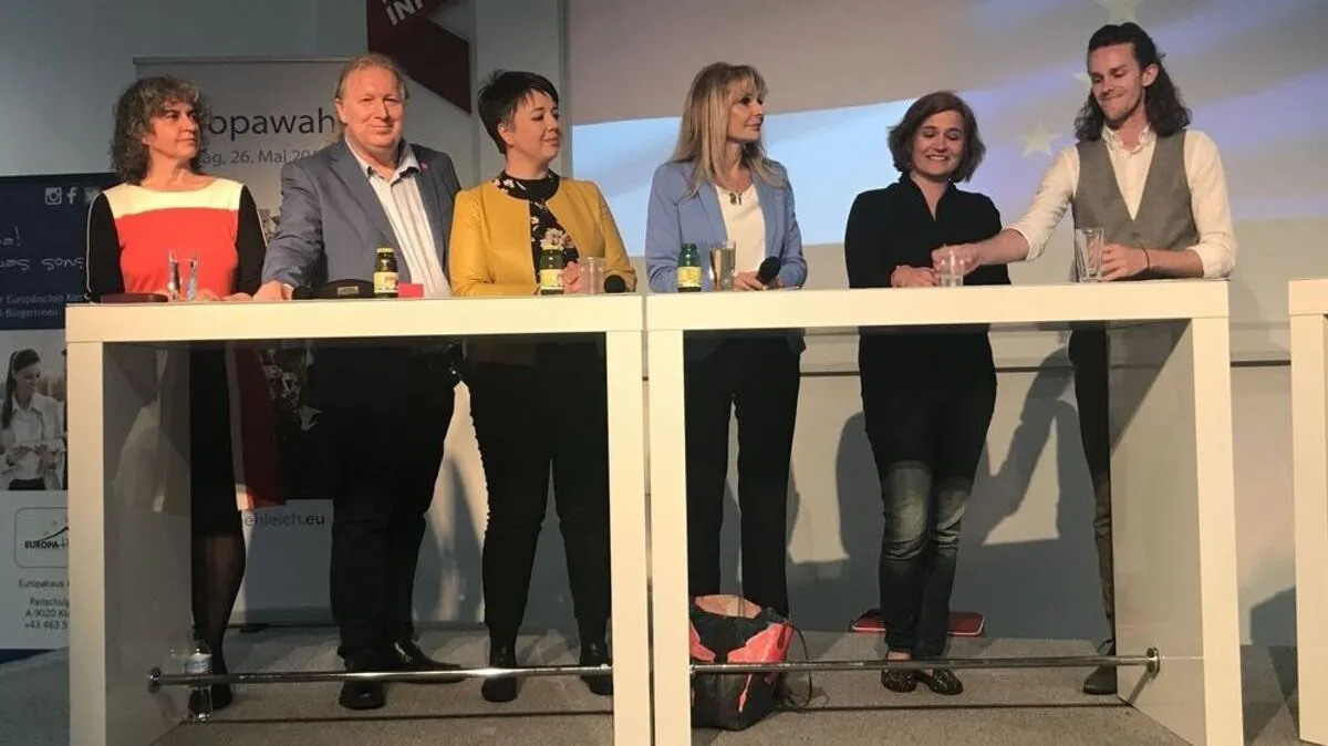 Kärntens Spitzenkandidaten bei der EU-Wahl