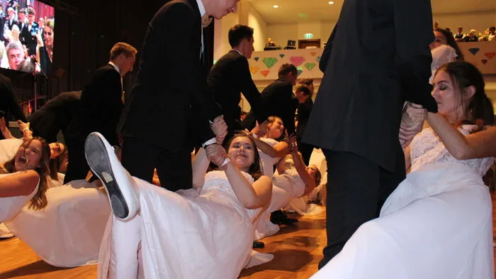 Die HTL Leoben lud am Samstag zum Maturaball ...