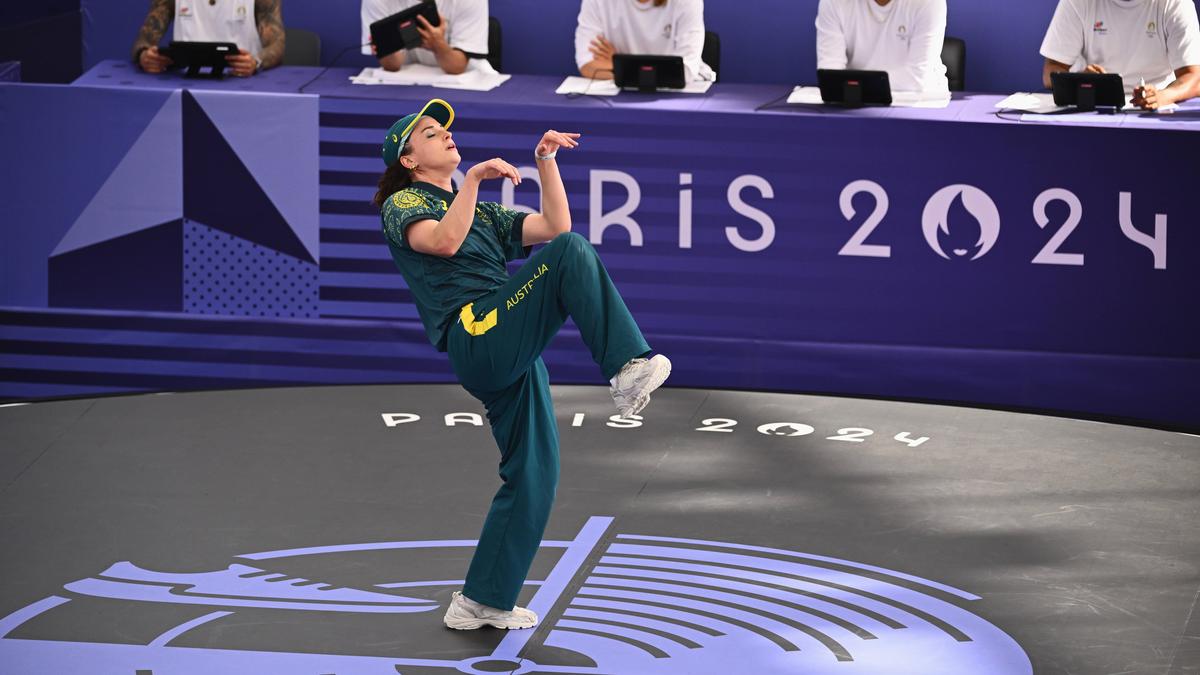 Rachael Gunns skurriler Auftritt bei den Spielen in Paris 