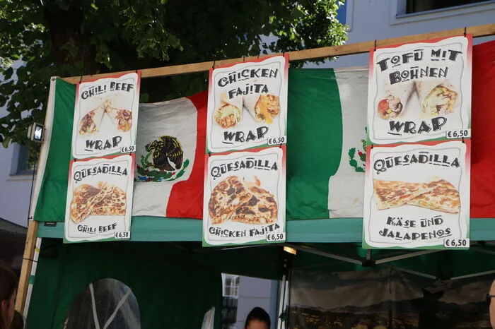 Kulinarisch ging es mit den verschiedensten Gerichten rund um die Welt.