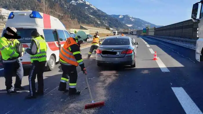 Der Unfall ereignete sich auf Höhe Raststation Treglwang