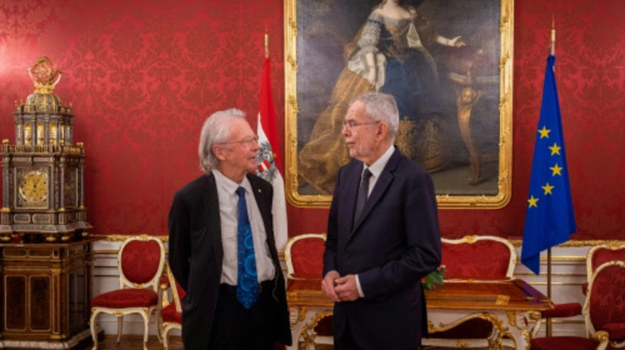 Heimkehrer: Bundespräsident Van der Bellen empfängt Peter Handke Montag Abend in der Hofburg.