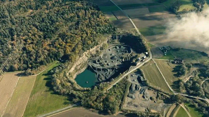 Dieser Steinbruch bei Wildon soll geflutet und in einen Wärmespeicher umgewandelt werden