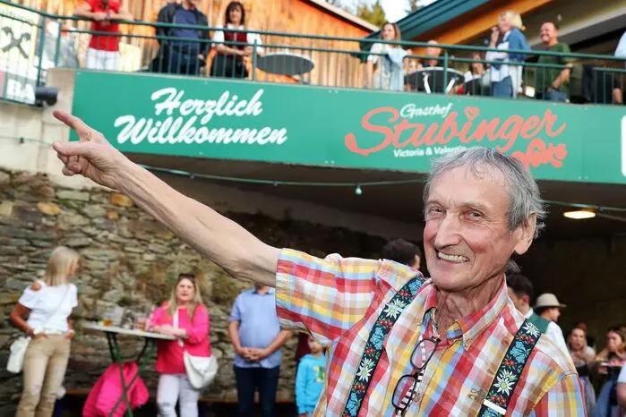 Das „Urvieh“ Valentin „VOLTE“ sen. Stubinger - der es nach 55 Jahren auf der Showbühne schön langsam etwas ruhiger angehen lässt!