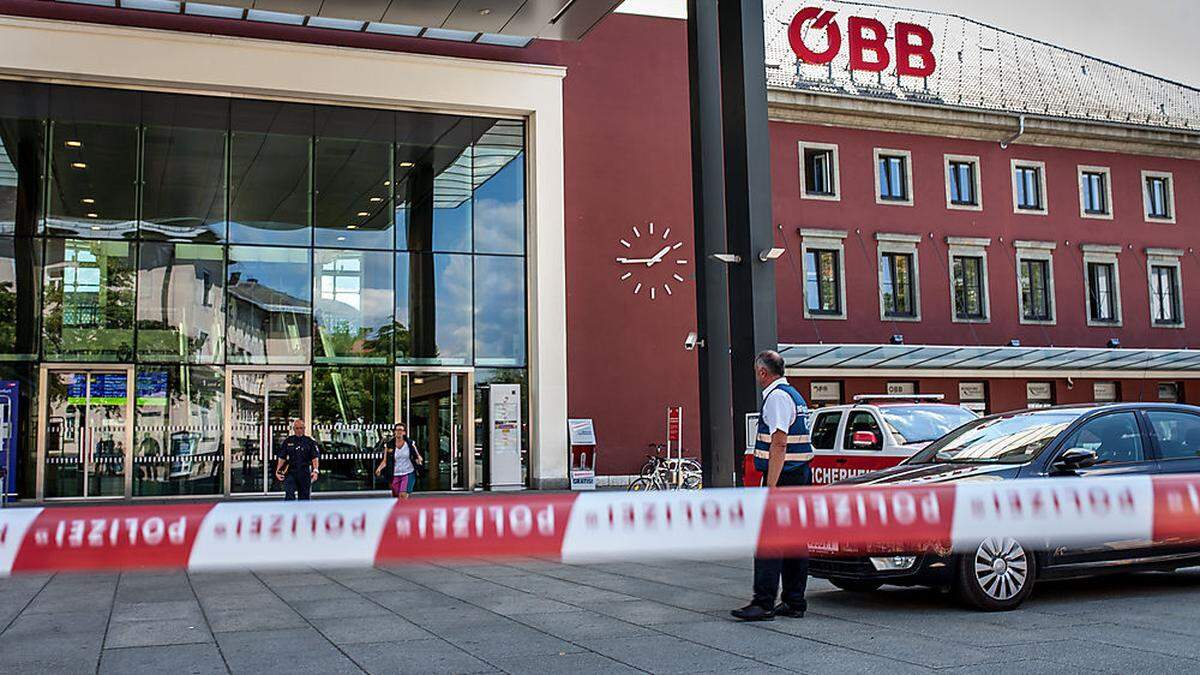 Der geschlossene Polizeiposten am Bahnhof wird nicht wiedereröffnet