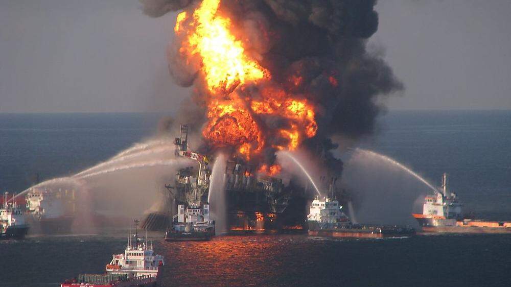Die folgenschwere Explosion der Deepwater Horizon im Jahr 2010