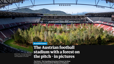 Aufmacher einer Fotostrecke des  Londoner Blattes &quot;The Guardian!