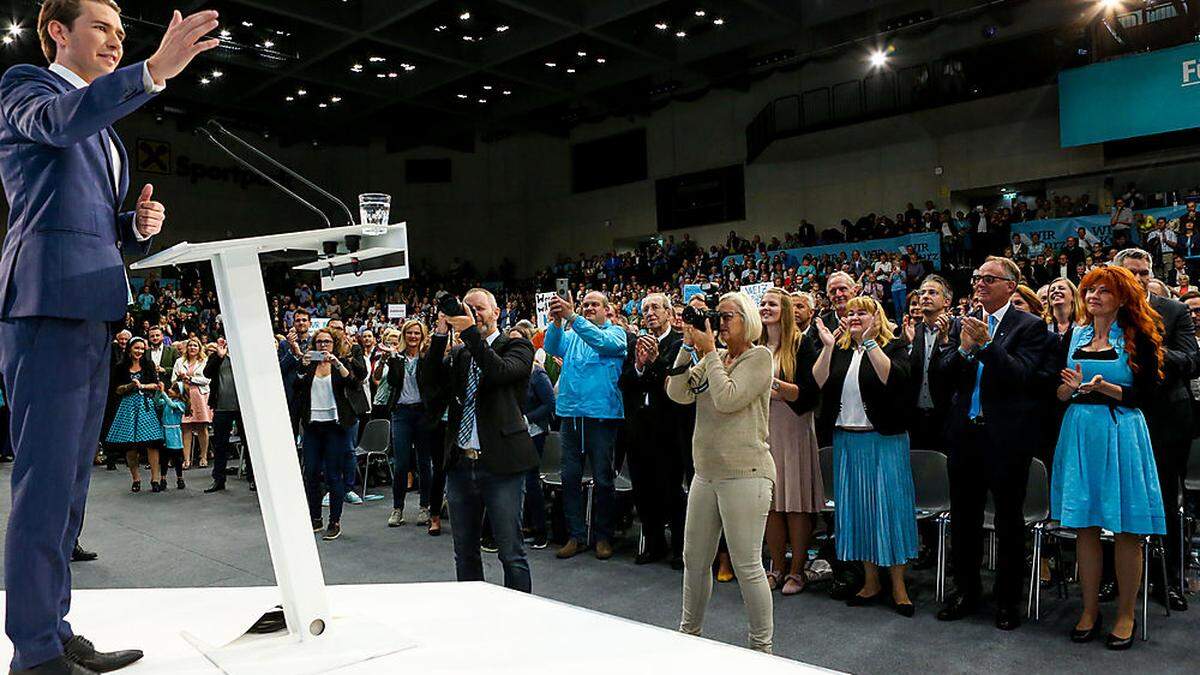 Sebastian Kurz in Graz