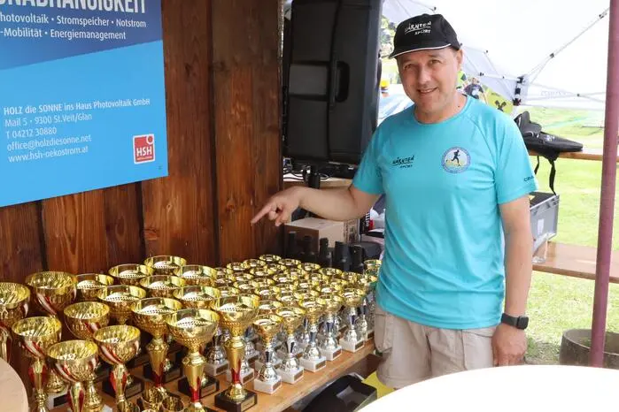 Übrigens: Bestens organisiert wurde der Lauf von der Dorf- und Sportgemeinschaft (DSG) Drasendorf unter Obmann Paul Steiner (Foto). 