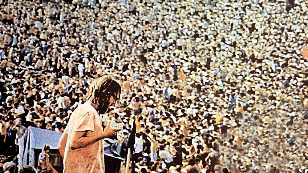 Rund 500.000 Menschen strömten 1969 zum Woodstock-Festival