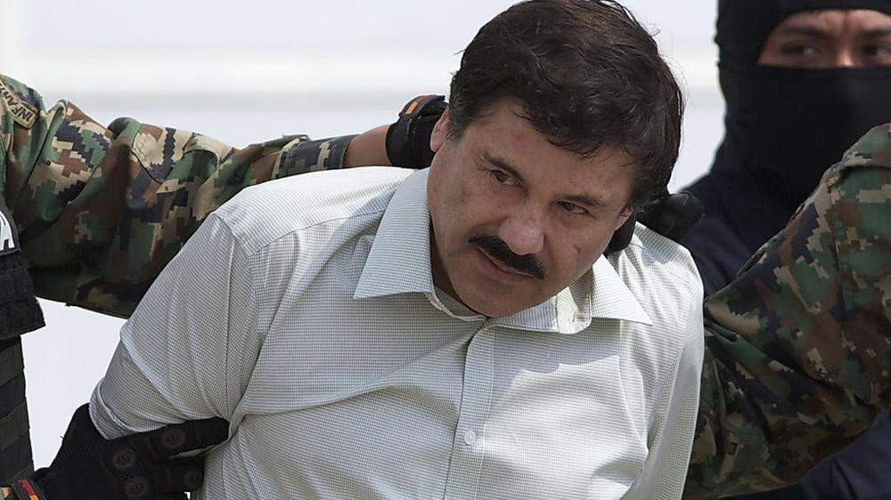 El Chapo bei seiner vorerst letzten Festnahme