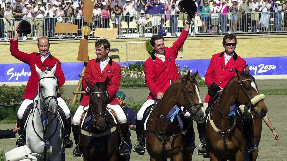 Andrew Hoy und Stuart Tinney holten sich schon vor 20 Jahren Olympia-Gold im Team in ihrer Heimat Sydney