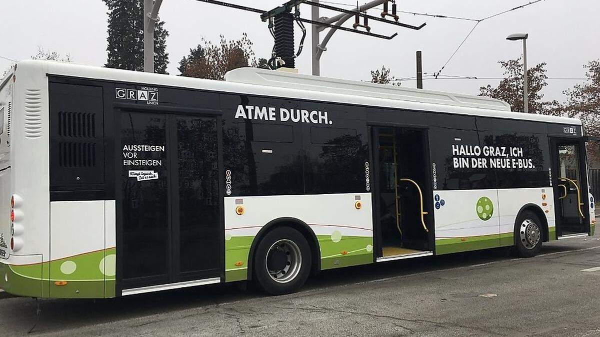 Dieser E-Bus fährt schon durch Graz - aber ohne Fahrgäste