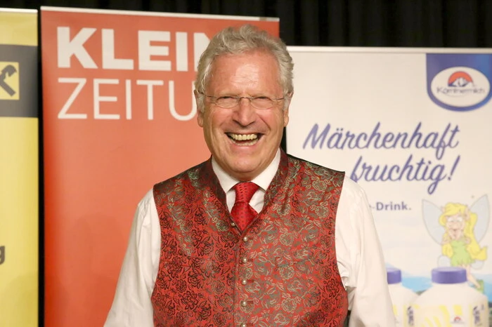 ... mit Cheforganisator Richi Di Bernardo in der Tiebelstadt Station. 