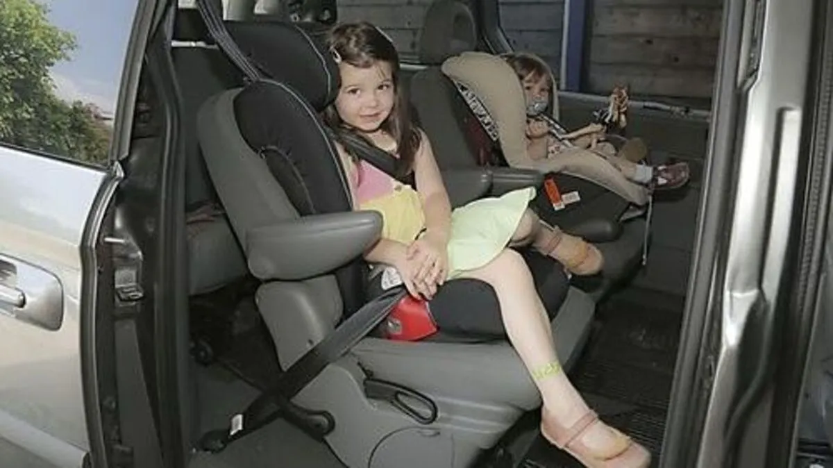 Kindersitze nicht zu früh weglassen!