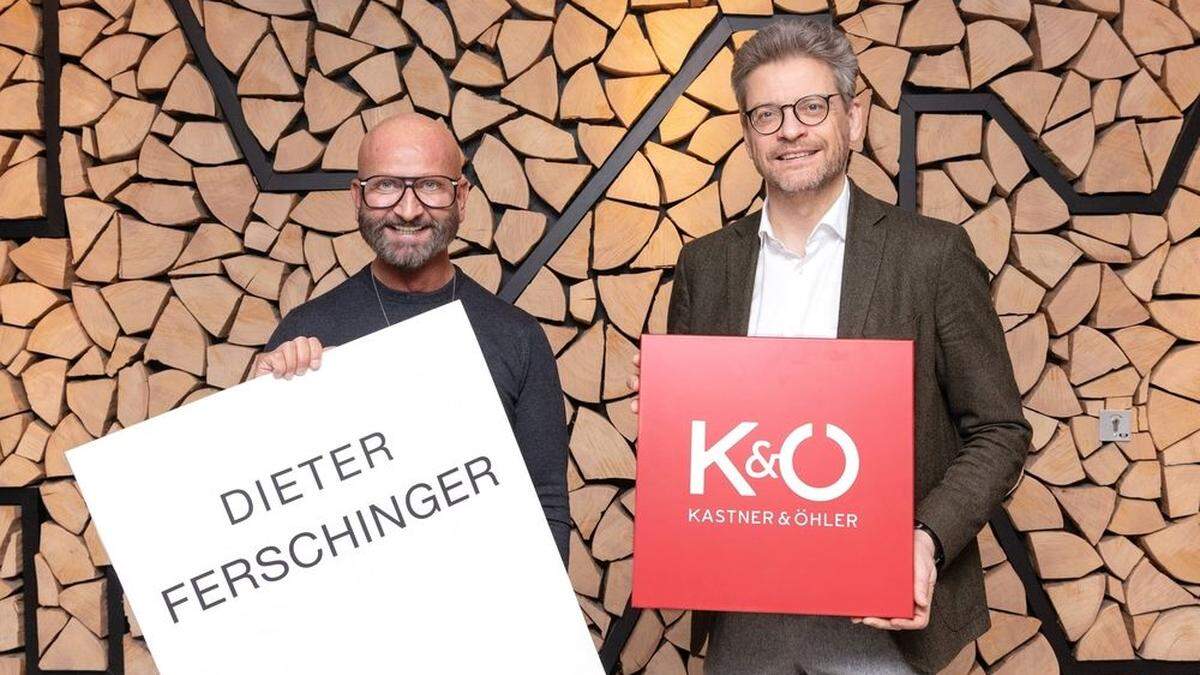 Dieter Ferschinger und Kastner & Öhler-Chef Martin Wäg
