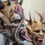 Fabio Siegl - Krampusmaskenschnitzer Krampusmasken - Paternion Oktober 2015