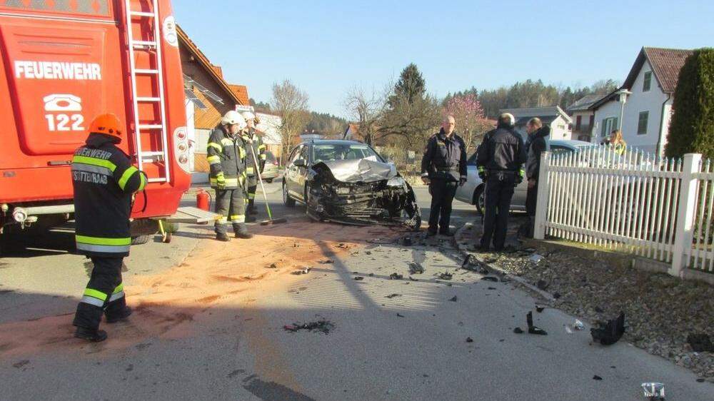 Unfall auf der B65 bei Gleisdorf