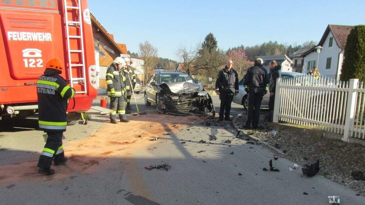 Unfall auf der B65 bei Gleisdorf