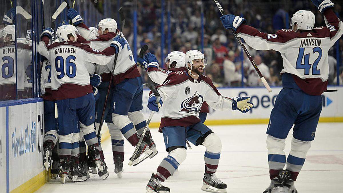 Jubel bei Colorado Avalanche