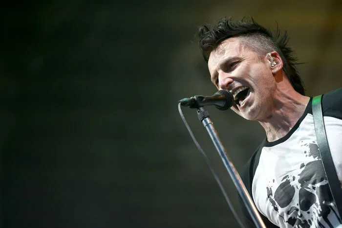 Sänger und Gitarrist Axel Kurth von der Band 'Wizo'