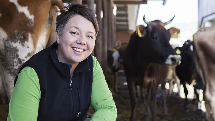 In der neuesten "Heimatleuchten"-Folge auf Servus TV stellt Olga Voglauer den Bio-Bauernhof ihrer Familie im Kärntner Rosental vorVoglauer-Krumer-Hof 