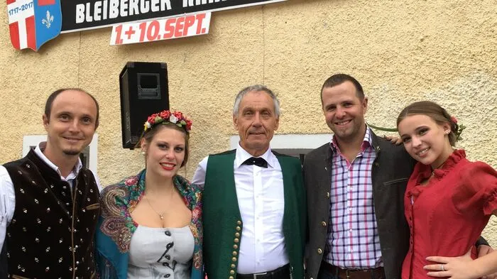 Bürgermeister Christian Hecher begrüßte die Gäste.