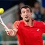 ABD0116_20240730 - PARIS - FRANKREICH: Sebastian Ofner (AUT) am Dienstag, 30. Juli 2024, während eines Tennis-Spiels gegen Daniil Medwedew (AIN) anl. der olympischen Spiele in Paris. - FOTO: APA/GEORG HOCHMUTH