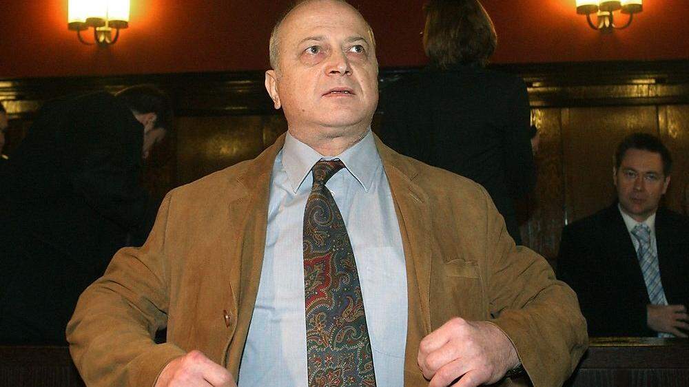 Helmut O. vor der Berufungsverhandlung im März 2009. Die lebenslange Haftstrafe wurde damals bestätigt