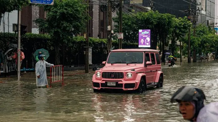Überschwemmungen sind in Thailand nicht ungewöhnlich