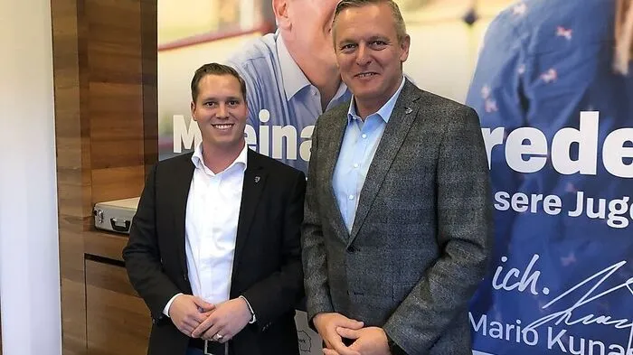 Marco Triller und Mario Kunasek