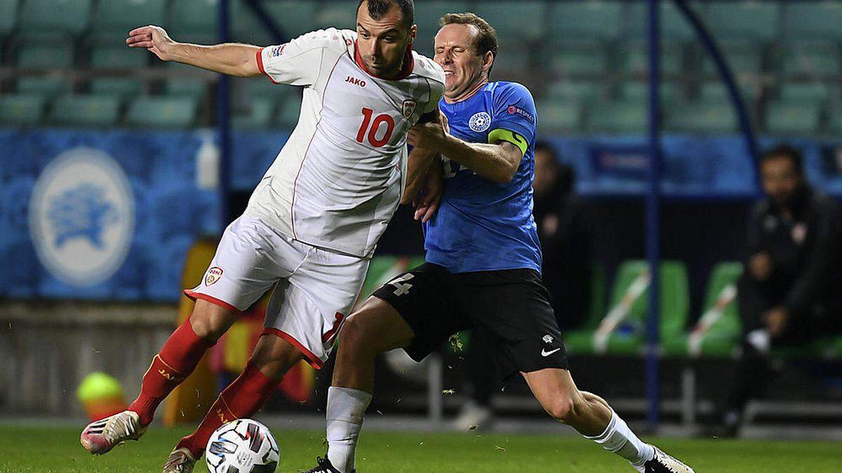 Goran Pandev kämpft mit Nordmazedonien um die erste Teilnahme bei einer EM-Endrunde.
