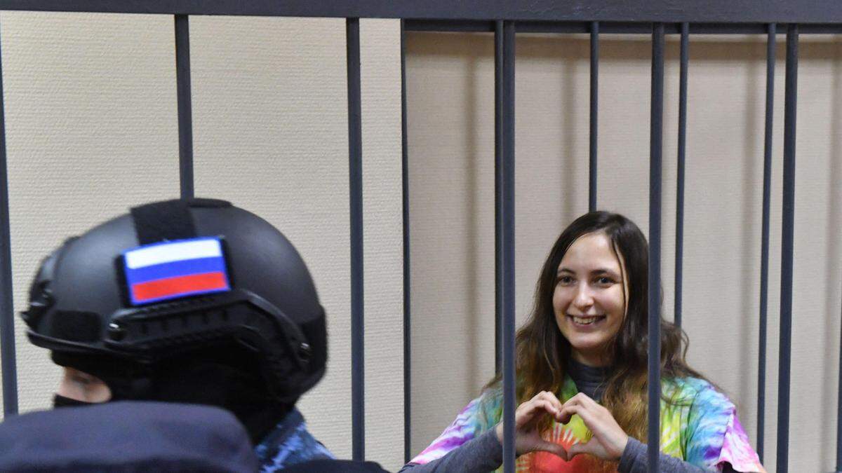 Alexandra Skotschilenko gilt als politisch Gefangene