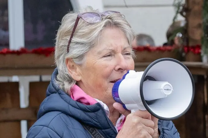 Organisatorin Gudrun Thun-Hohenstein