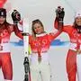 Mirjam Puchner holt bei ihrer Olympia-Premiere Silber im Super-G