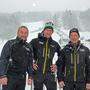 Das Kernteam der Planai-Bahnen für das Nightrace: Wolfgang Perhab (55), Silvester Grogl (43) und Bernhard Schupfer (59)