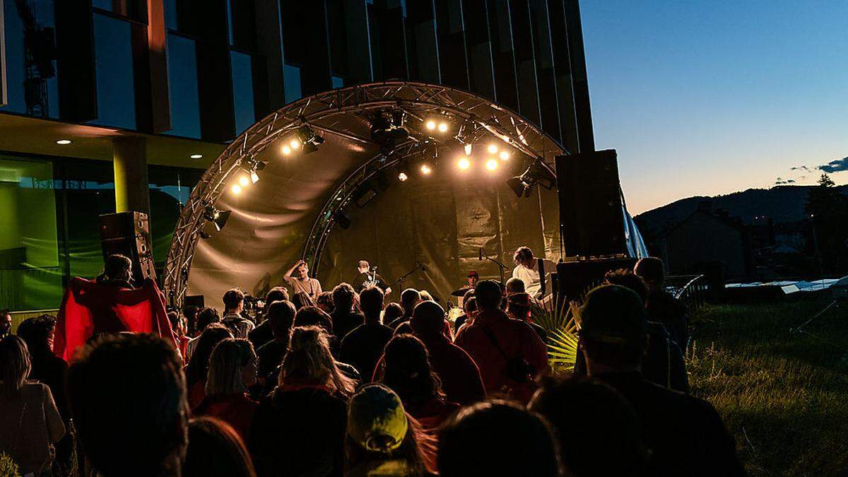 Schon zum zweiten Mal ist das Styria Media Center zum Festival-Schauplatz geworden