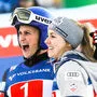 Große Freude bei Eva Pinkelnig (links) und Chiara Kreuzer