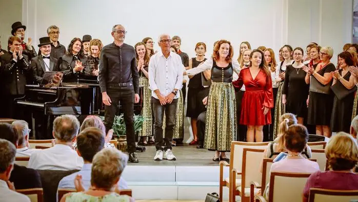 Der Chor der Montanuniversität, CantiLeo und VoiceAlive vereinten ihre Stimmen bei einem Konzert in der Aula der Montanuniversität Leoben. 
