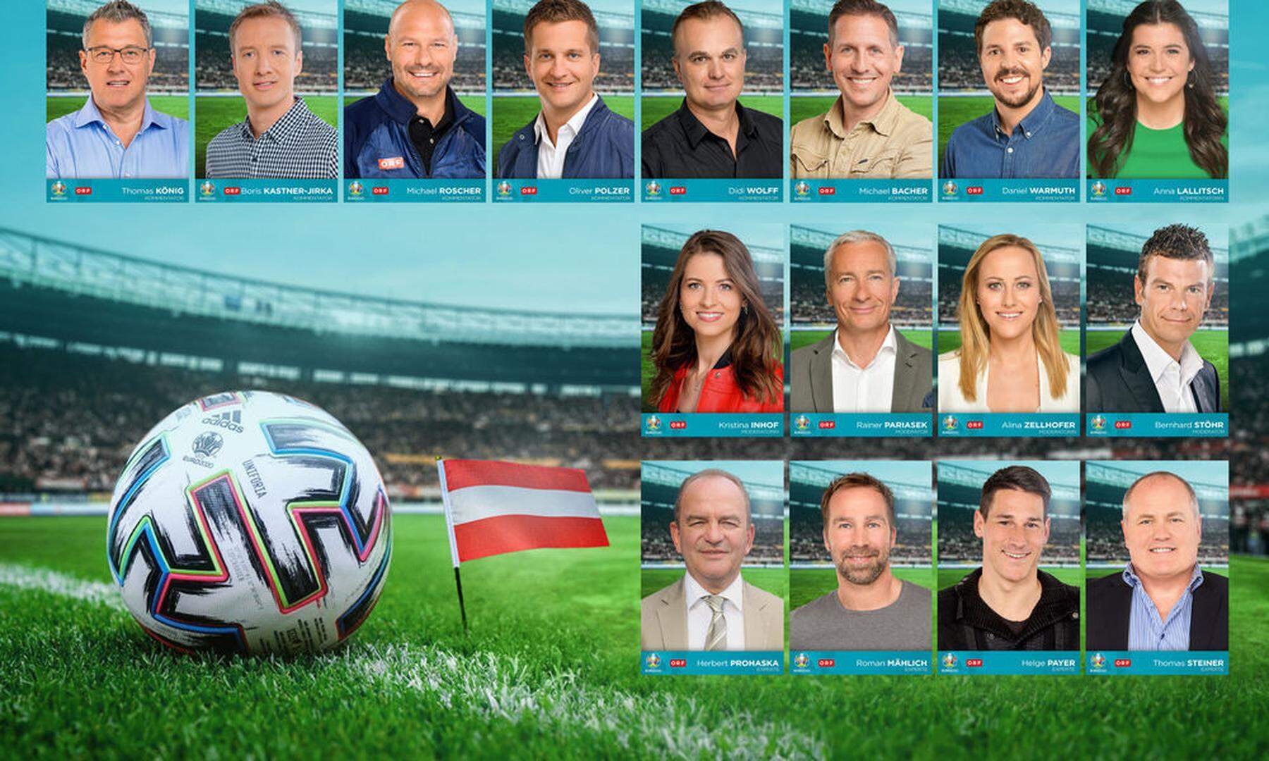 Fußball-EM im TV ORF 1 wird zum EM-Sender und zeigt fast alle Spiele