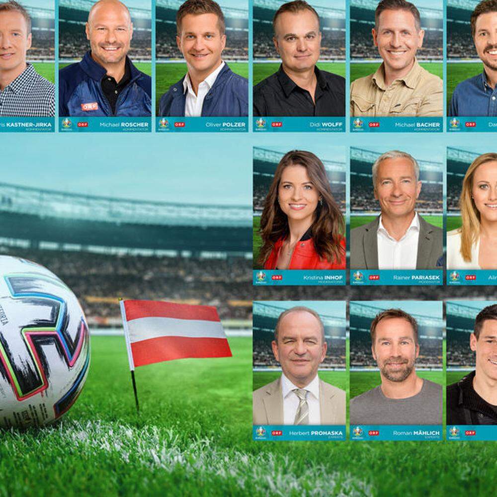 Fußball-EM im TV ORF 1 wird zum EM-Sender und zeigt fast alle Spiele