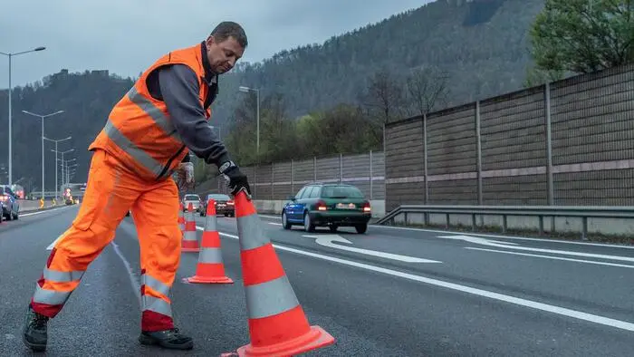 Der rund zehn Kilometer lange Plabutschtunnel auf der A9 wird auf Vordermann gebracht