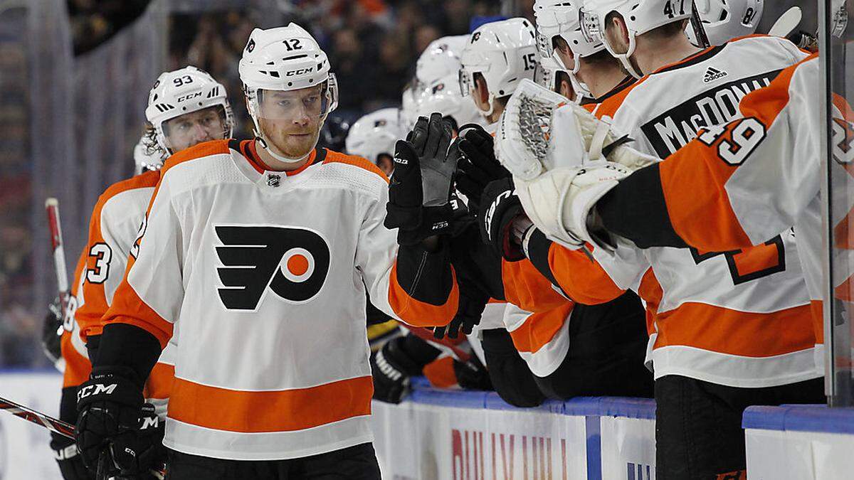 Michael Raffl stürmt bereits die fünfte Saison für die Philadelphia Flyers. An der Seite von Jakub Voracek darf er wieder über Tore jubeln